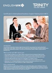 Cert IBET Flyer Visual